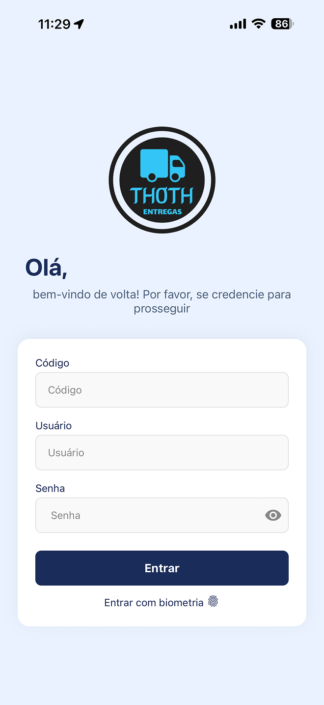 Thoth Rotas - Login